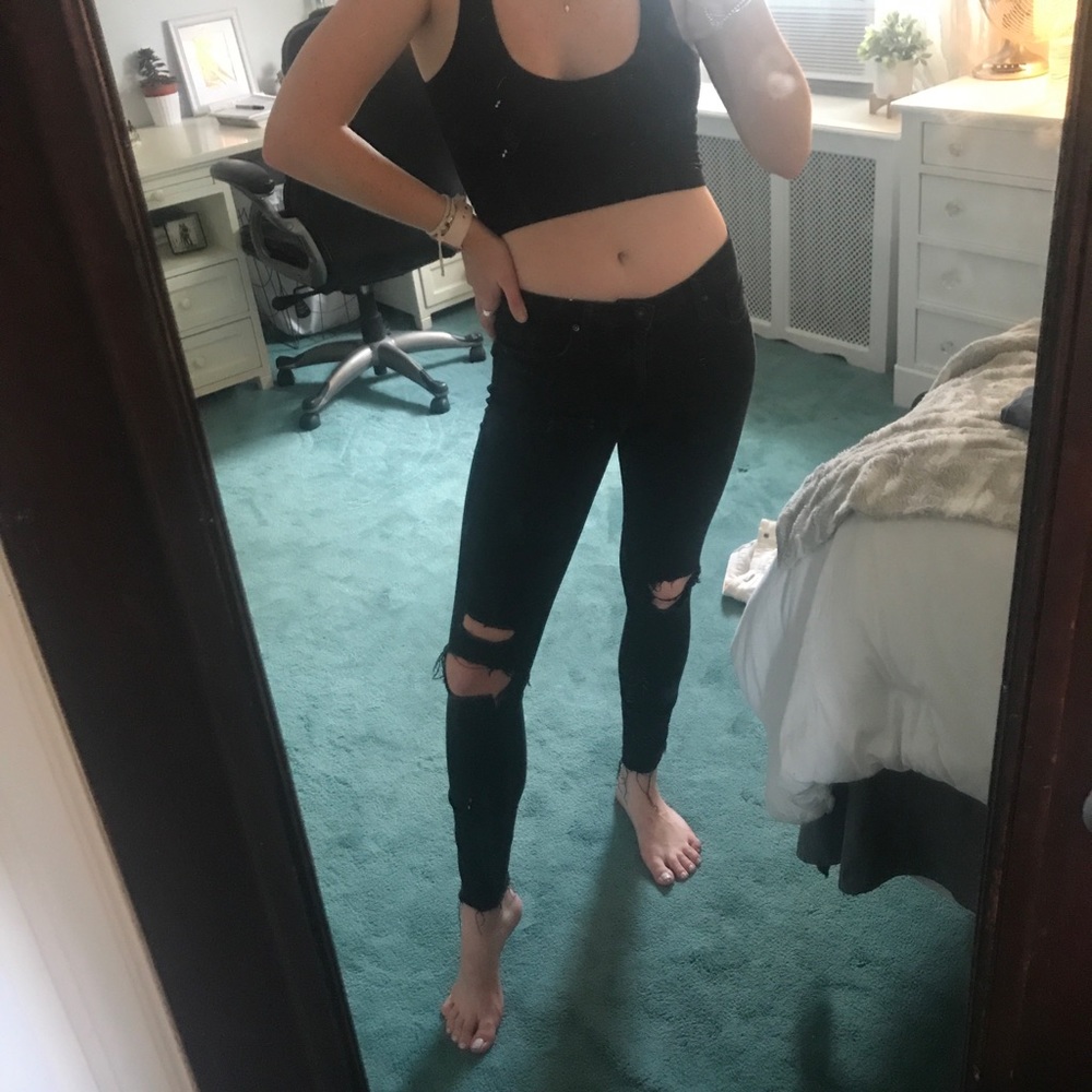 AG Black Jeans